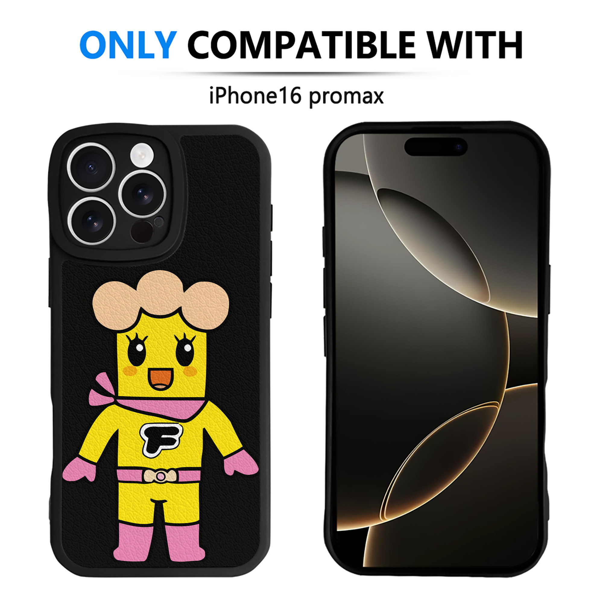 （画像用） アンパンマン Anpanman 【iPhone 16シリーズ対応】シリコンスマホケース（レザー調） 材質：シリコン